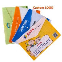 Clear Document Folder With Snaps Buttons Transparent Document Bag Envelope File Folder With Custom Designs