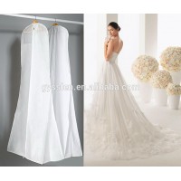 80g Non-woven 180cm customized cheap Wedding dress cover suit bag